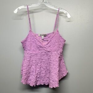 Urban Outfitters Lavender Crochet Crop Top